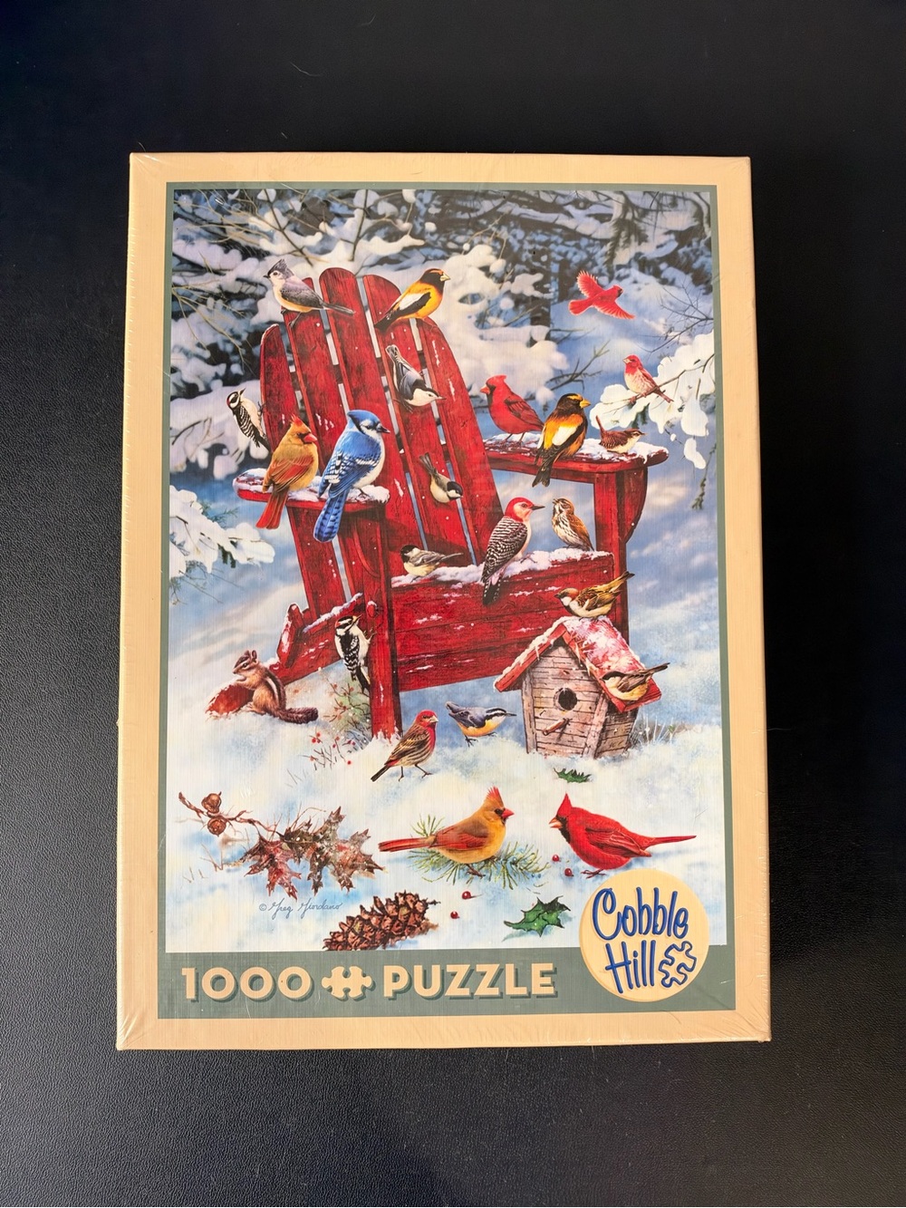 Cobble Hill Jigsaw Puzzle 1000 Piece Adirondack Birds New Sealed